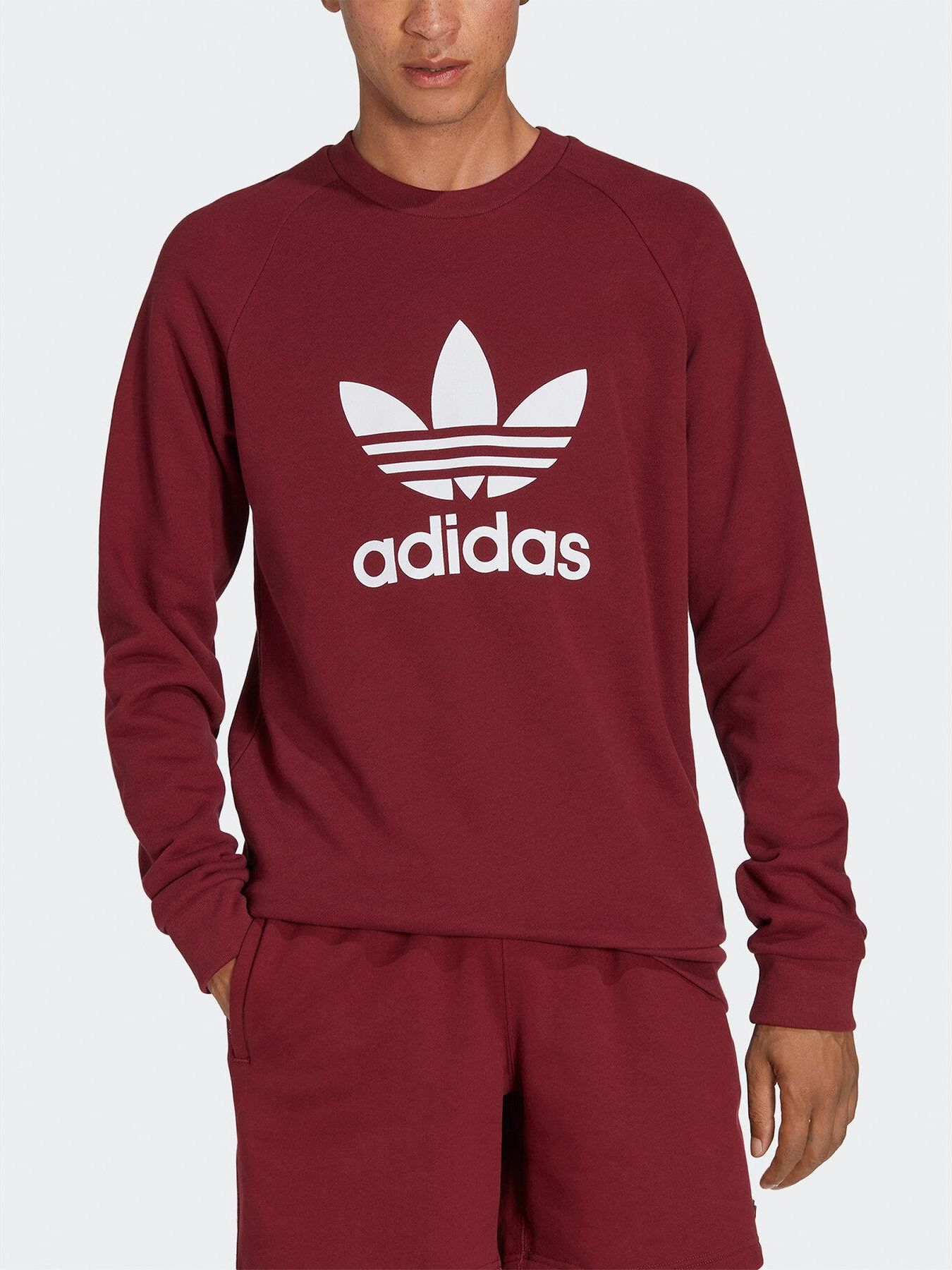 Adidas bluza outlet trefoil crew adicolor