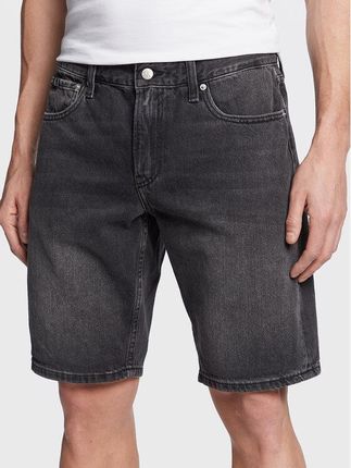 Calvin Klein Jeans Szorty jeansowe J30J322792 Czarny Regular Fit