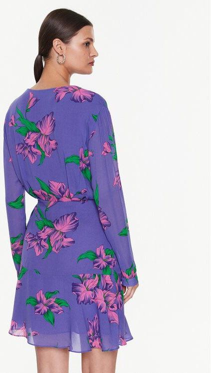 Pinko Sukienka codzienna Assillante 101109 A0P7 Fioletowy Regular