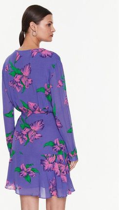 Pinko Sukienka codzienna Assillante 101109 A0P7 Fioletowy
