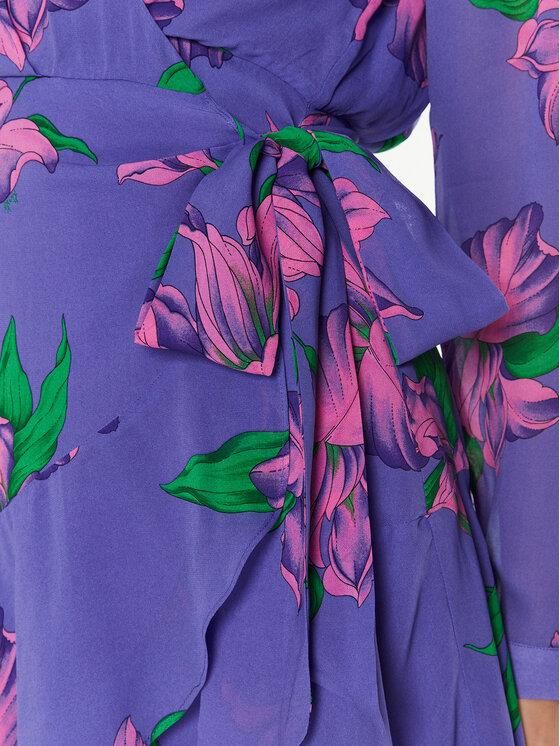 Pinko Sukienka codzienna Assillante 101109 A0P7 Fioletowy Regular