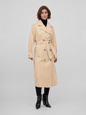 Vila Trencz 14079767 Beżowy Regular Fit