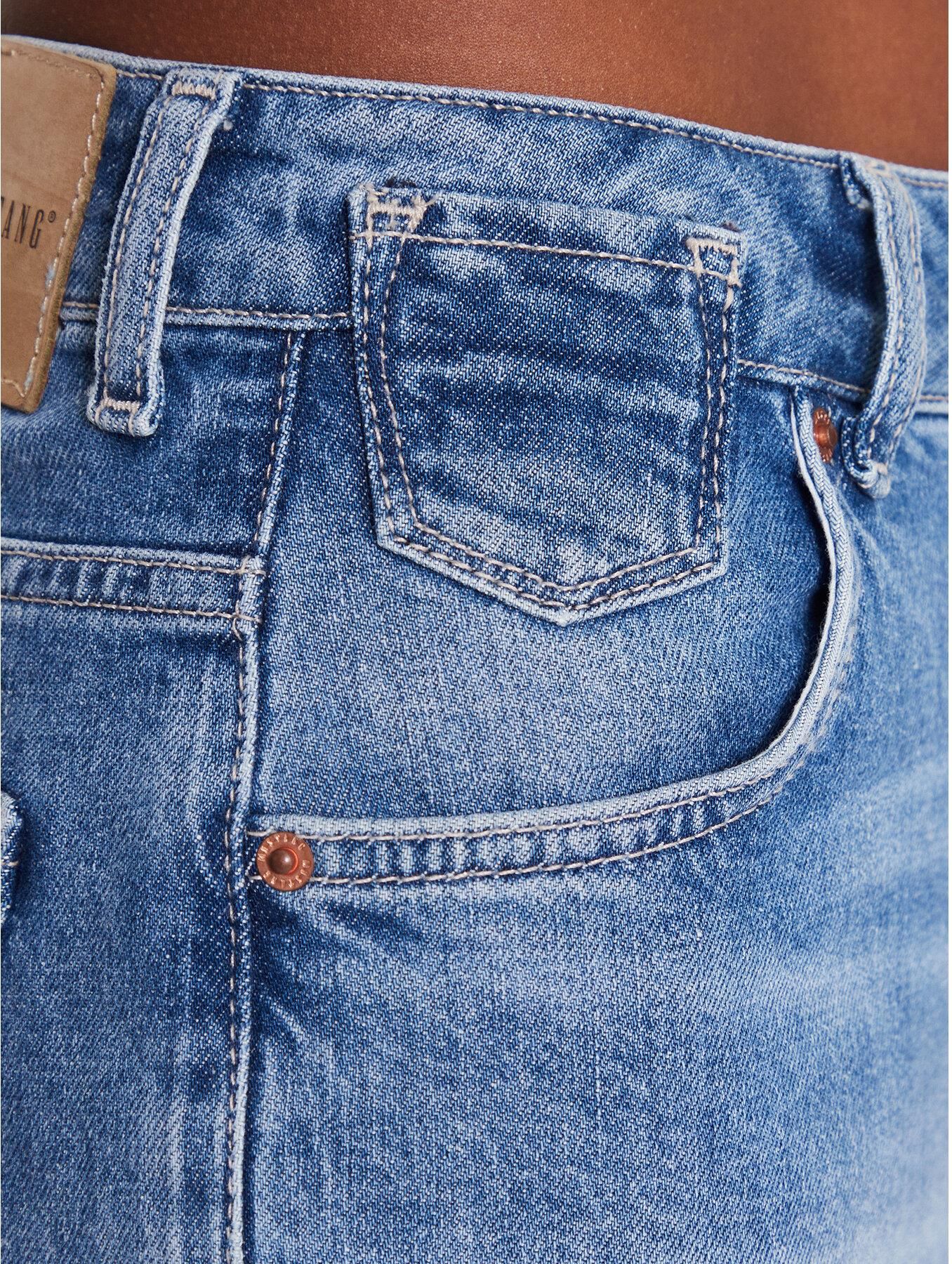 MUSTANG Jeans Femme Charlotte Tapered - Jeans Taille Haute Confort
