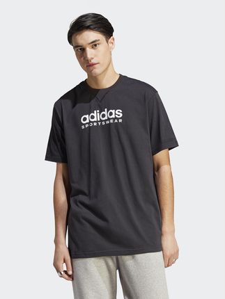 adidas T-Shirt All SZN Graphic T-Shirt IC9815 Czarny Loose Fit