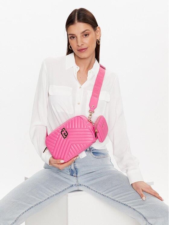 Liu Jo Torebka Ecs M Camera Case AA3229 E0426 Różowy - Ceny