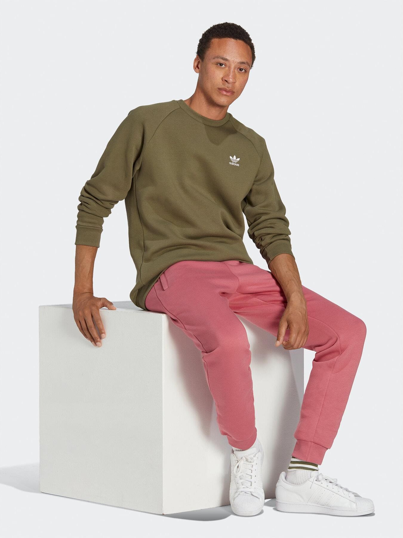 adidas essentials crewneck sweatshirt