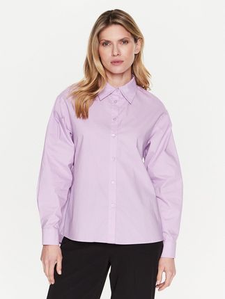 Silvian Heach Koszula GPP23391CA Fioletowy Regular Fit