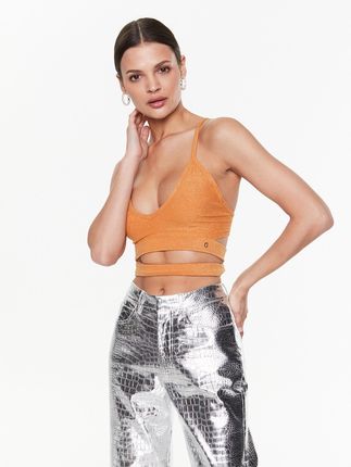 Guess Top Sibyl W3GZ03 Z3740 Złoty Regular Fit