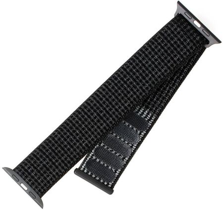 Fixed Pasek do Apple Watch 42/44/45mm Szaro-czarny (FIXNST434REBK)