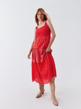 Desigual Sukienka codzienna Ely 23SWVW20 Pomarańczowy Regular Fit