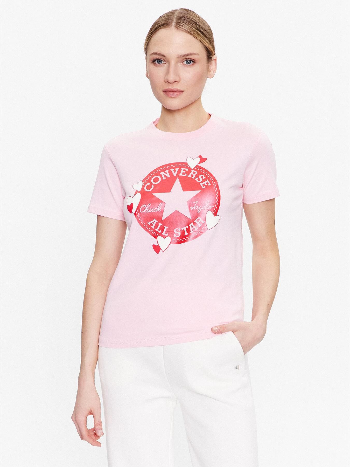 Converse t 2025 shirt heart