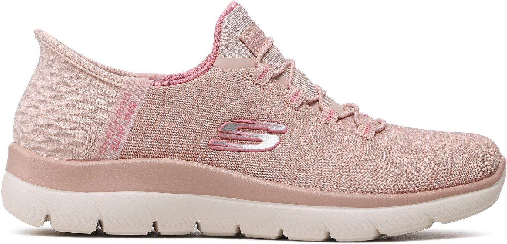 靴 rose pink Skechers Sneakersy Dazzling Haze 149937/ROS Różowy - Ceny i