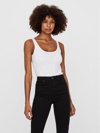 Vero Moda Top Maxi My Soft 10185110 Biały Regular Fit