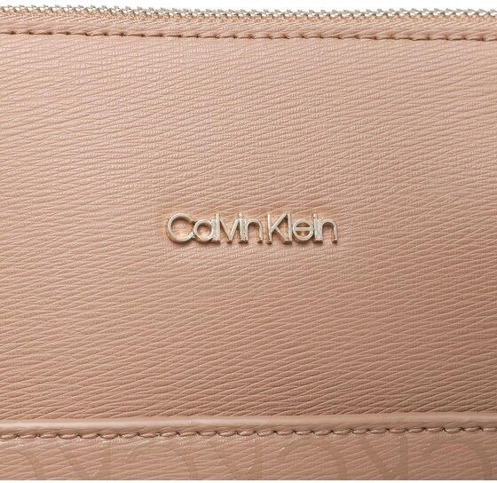 CALVIN KLEIN TOREBKA CK MUST SHOPPER LG EPI MONO kolor BEŻOWY  (K60K6098750HE) - Damskie Torebki –