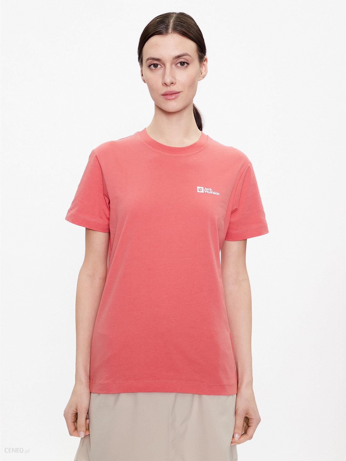 Jack Wolfskin T-Shirt Essential 1808352 Czerwony Regular Fit - Ceny i  opinie