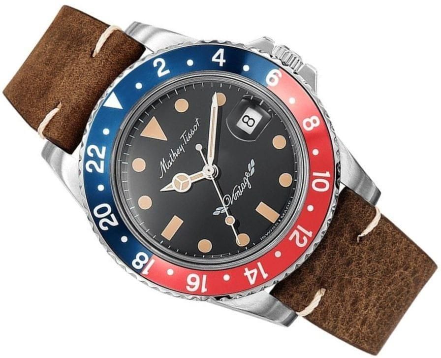 Mathey-Tissot Mathy Vintage Automatic H900ATLR - Zegarki Męskie