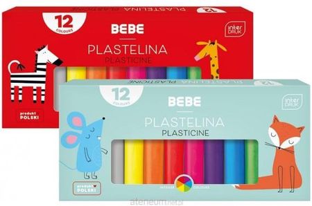 Interdruk Plastelina 12 Kolorów B&B Kids