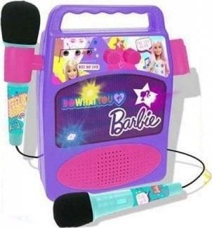 Barbie Głośnik Z Mikrofonem Karaoke