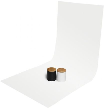GlareOne tło PVC 60x130cm - białe