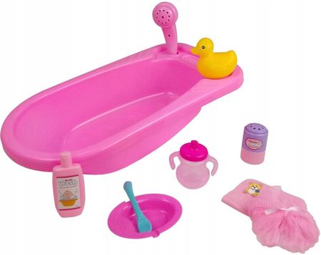 Smily Play Zestaw Wanna 40Cm Dla Lalki Lalek 32Cm Akcesoria - zdjęcie 2