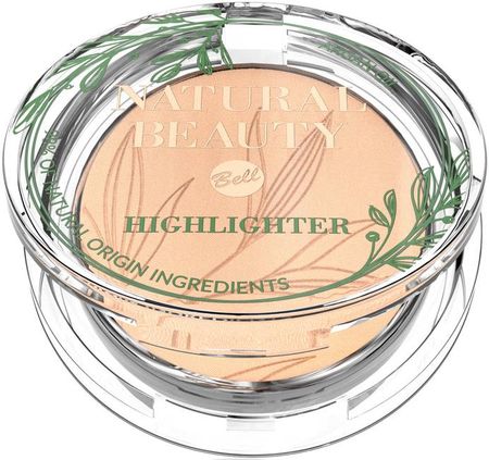 Bell Natural Beauty Highlighter Rozświetlacz Do Twarzy I Ciała 01 Pure Light 6G