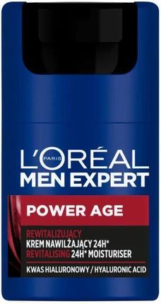 L’Oreal Paris Men Expert Power Age Rewitalizujący krem nawilżający 24h 50 ml