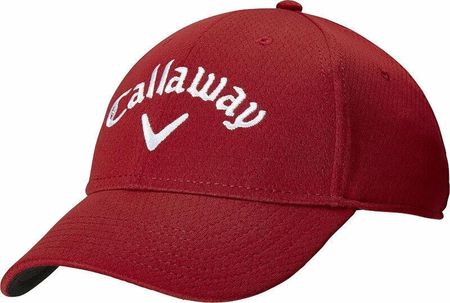 Callaway Mens Side Crested Structured Cap Red 2023