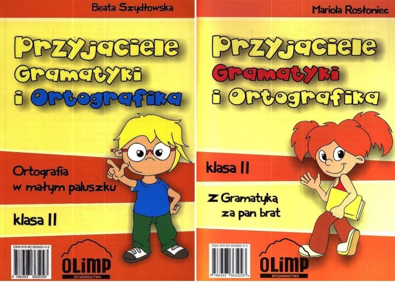 Podręcznik szkolny Przyjaciele Gramatyki i Ortografika. Klasa 3, szkoła