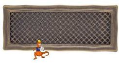 Zdjęcie Parkanex Kratka Deco 160x450mm Złota Patyna - Kraków