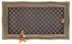 Zdjęcie Parkanex Kratka Deco Z Żaluzją 160x320mm Złota Patyna - Kraków
