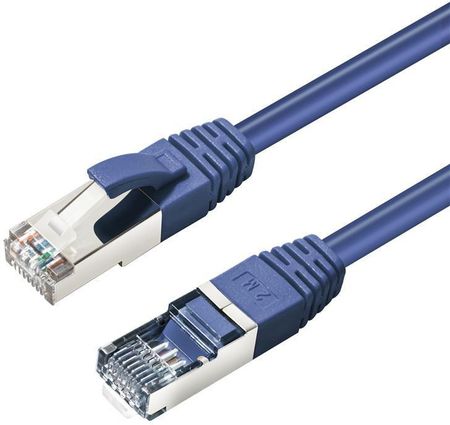 Microconnect CAT6A S/FTP 1,5m Niebieski LSZH