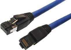 Microconnect CAT8.1 S/FTP 0,25m niebieski ekranowany LSZH,AWG24