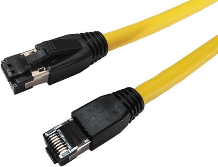 Microconnect CAT8.1 S/FTP 10m Żółty ekranowany LSZH,AWG 24