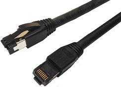Microconnect CAT8.1 S/FTP 2m czarny ekranowany LSZH,AWG 24