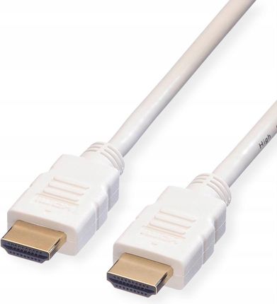 Roline Kabel Hdmi High Speed Ethernet M/M biały 2m (11045587)