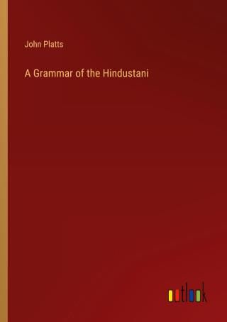 A Grammar Of The Hindustani - Literatura Obcojęzyczna - Ceny I Opinie ...