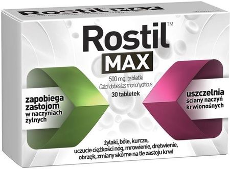 Rostil MAX 500 mg 30 tabletek