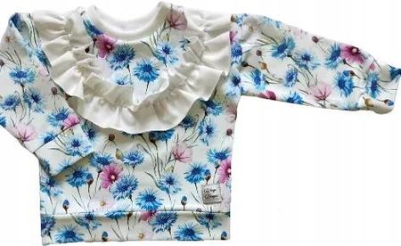 Bluza wiosenne kwiaty rozmiar 110
