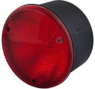 HELLA Nebelschlussleuchte Rund, 12/24V - Rot, Für Anbau/Einbau