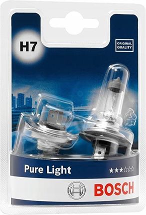 Bosch Automotive H7 Pure Light Lampy 12 V 55 W Px26D 2szt.