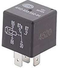 Hella 4Rd 933 332641 Przekaźnik Prąd Pracy 12V 5 Biegunowy Schemat Połączeń W2 Zestyk Przełączny Kolor Czarny Bez Łącznika