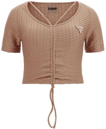 Guess Bluzka Delma V3GP09 KBOA2 Szary Regular Fit