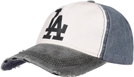 Czarna czapka z daszkiem baseballówka vintage LA cz-m-63