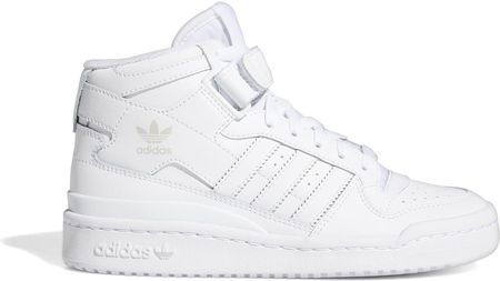 BUTY SPORTOWE DZIECIĘCE ADIDAS FORUM MID J BIAŁE FZ2086