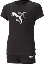 Zdjęcie Dziecięcy zestaw koszulka i spodenki Puma Graphic Tee & Shorts Set G 67359401 – Czarny - Rzeszów