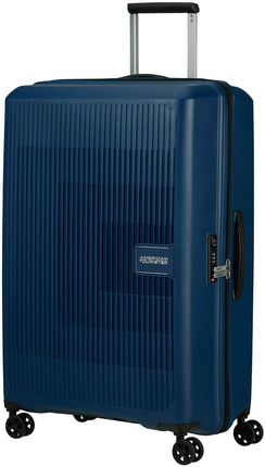 Walizka duża poszerzana American Tourister AeroStep - navy blue