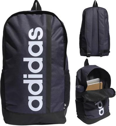 Plecak szkolny młodzieżowy 22,5 l adidas Essentials Linear Backpack 22,5 l Granatowy