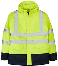 Cofra Gilet Da Lavoro Alta Visibilit&agrave; - Taglia XL, Giallo Con Strisce Riflettenti, Tasche Multiple