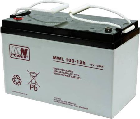 Mw Power Akumulator Mwl 100-12h 100Ah 10-12 lat (MWL10012H)