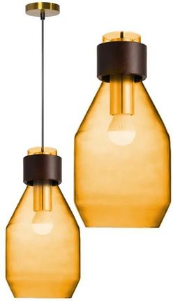 Toolight Lampa Sufitowa Szkalana App434-1Cp Pomarańczowa (OSW00563)